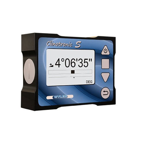 Inclinómetro 1 eje - Clinotronic S - WYLER AG - USB / mecánico / de alta precisión