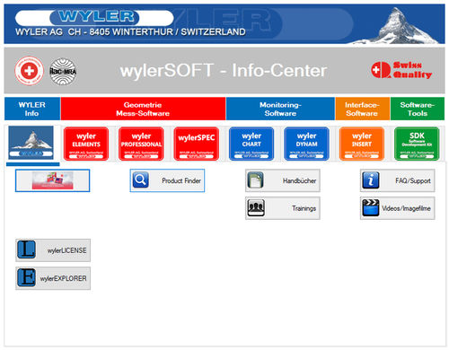 Software de gestión - wylerSOFT - WYLER AG - de supervisión / de interfaz / de medición