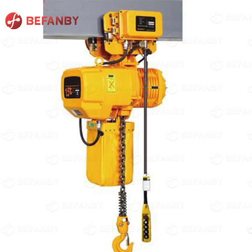 Polipasto de cadena eléctrico - HHBB - BEFANBY - de altura perdida / 380 V / 1
