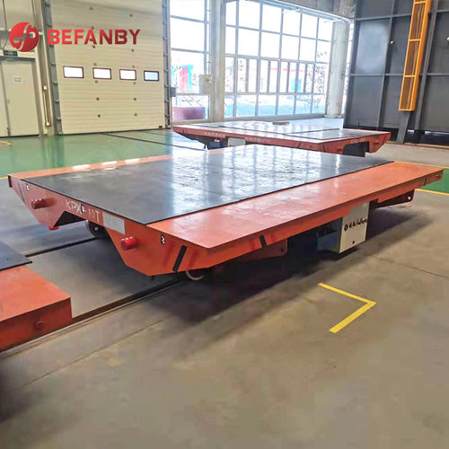 Carro de transferencia sobre railes automatizado - KPX Series - BEFANBY - para palés / para cargas pesadas / para bobinas