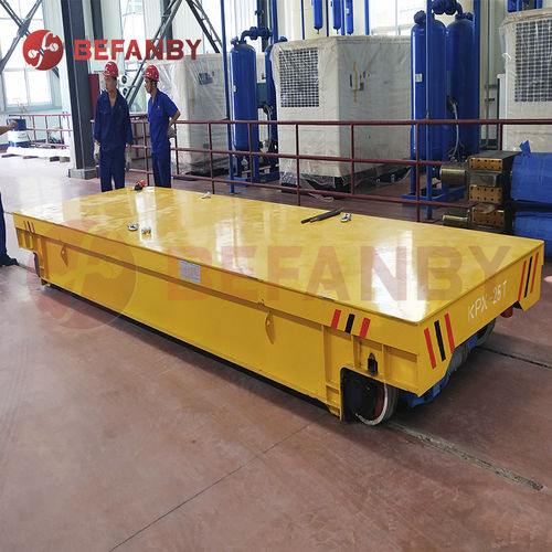 Carro de transferencia sobre railes alimentado por batería - KPX-25T - BEFANBY - para almacén