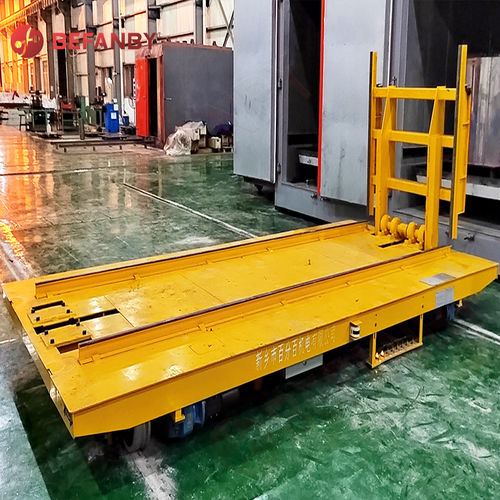 Carro de transferencia sobre railes automatizado - KPX-8T - BEFANBY - alimentado por batería / para cargas pesadas