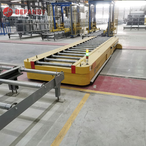 Carro de transferencia sobre railes alimentado por batería - KPD-7T - BEFANBY - para cargas pesadas / para manipulación / para almacén