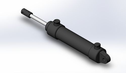 Amortiguador de choque - KRC series - KOBA CO., LTD - hidráulico / de varilla / de mando