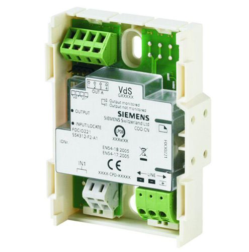 Módulo E/S digital - FDCIO221 - Siemens Fire Safety - descentralizado / en línea / empotrable