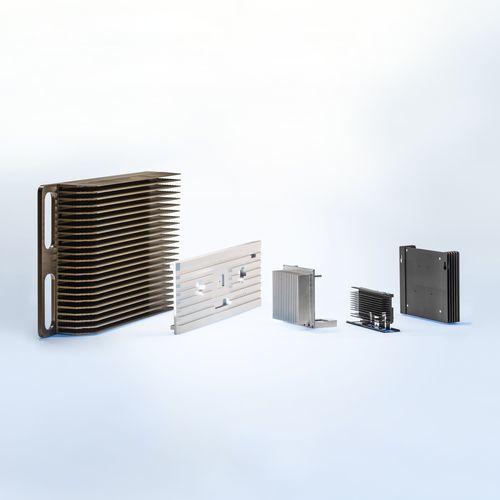 Disipador térmico de aluminio - CTX Thermal Solutions - a medida / extruido / para la electrónica