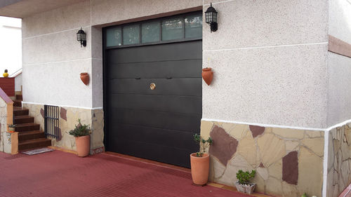 Puerta enrollable - BAS-1 - Talleres Alfa Torres - de acero galvanizado / industrial / motorizada