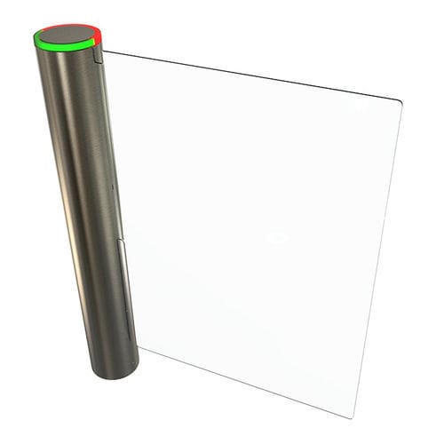 Puerta de velocidad para control de acceso - ACCESSLANE 934 - AUTOMATIC SYSTEMS - pivotante / para edificio comercial / para espacio público