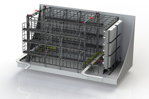 Congelador vertical - Boxfreezer - BCS SIA - de proceso / de acero inoxidable / industrial