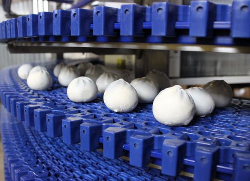 Transportador de cinta modular - BCS SIA - de espiral / de refrigeración / para la industria alimentaria