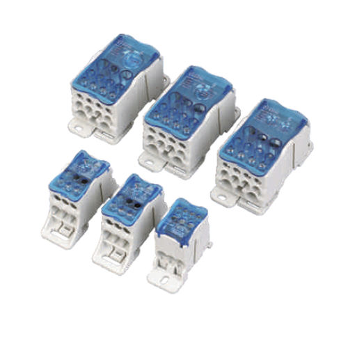 Bloque de conexión en riel-DIN - JUT11 series - Utility Electrical Co., Ltd. - para barra colectora / con tornillo / bipolar