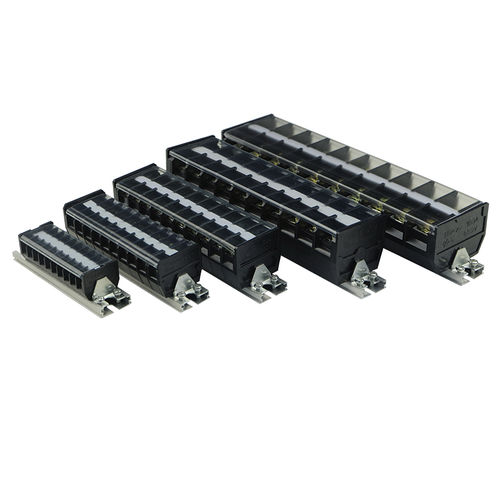 Bloque de conexión en riel-DIN - TD series - Utility Electrical Co., Ltd. - con tornillo / de interconexión / de material plástico