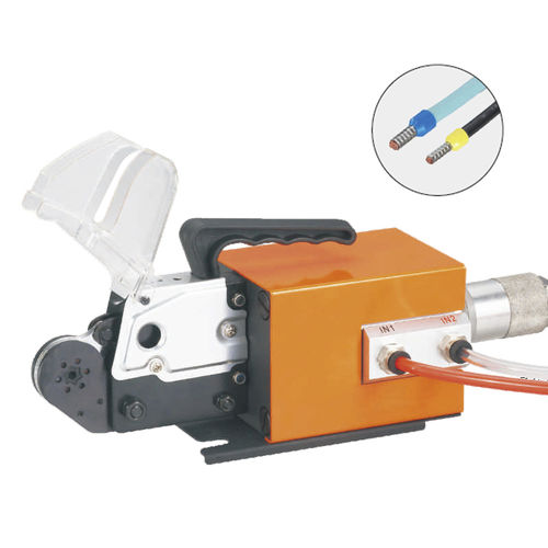 Herramienta de engaste neumática - AM6-4 - Utility Electrical Co., Ltd. - para bornes de cables / con mandíbulas intercambiables