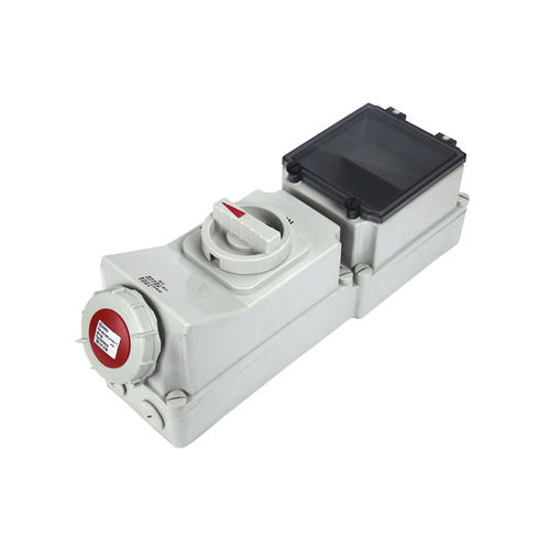 Enchufe y tomacorriente de pared - Utility Electrical Co., Ltd. - con disyuntor integrado