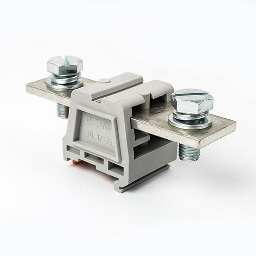 Bloque de conexión en riel-DIN - JUT17 series - Utility Electrical Co., Ltd. - con tornillo / con espárrago / de interconexión