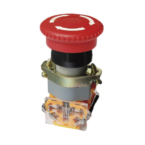 Botón pulsador de parada de emergencia - LA110-A1-A1 Z - Utility Electrical Co., Ltd. - táctil / con contacto de aleación de níquel / con contactos de plata