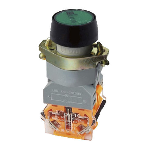 Botón pulsador táctil - LA110-A1-D, LA110-A1-TD - Utility Electrical Co., Ltd. - con contactos de plata / de corte / con indicador luminoso