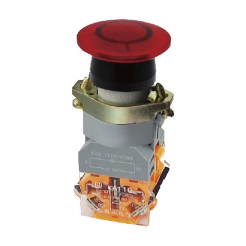 Botón pulsador de seta - LA110-A1-MD, LA110-A1-MTD - Utility Electrical Co., Ltd. - de corte / con indicador luminoso