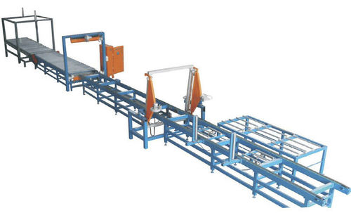 Máquina de corte de hilo caliente - SPC200-600G - Hangzhou Fangyuan Plastics Machinery Co.,Ltd - para PSE / de perfiles / controlada por PLC