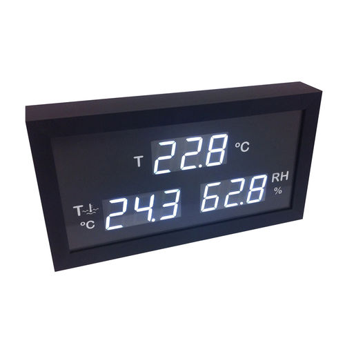 Indicador de temperatura - VHTA4 series - IED COMPANY - de humedad / de tiempo / digital