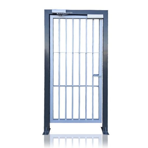 Portón peatonal - Alphatronics - automático / para control de acceso / para silla de ruedas