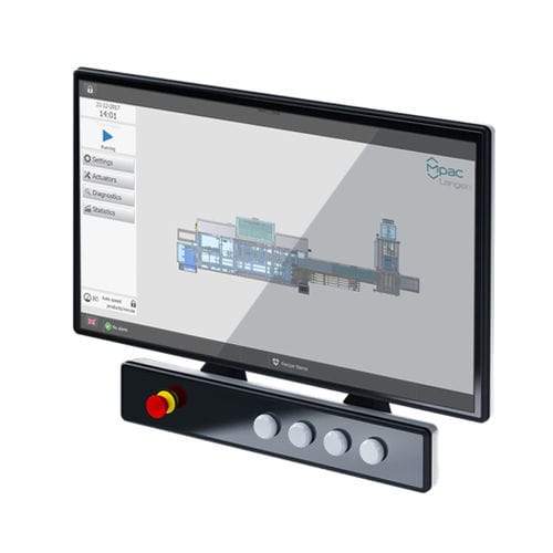 HMI con pantalla táctil - Mpac Langen - empotrable / para la industria / de control