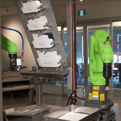 Encartonadora robotizada - Cartoner 4.0 - Mpac Langen - vertical / para la industria farmacéutica / automática