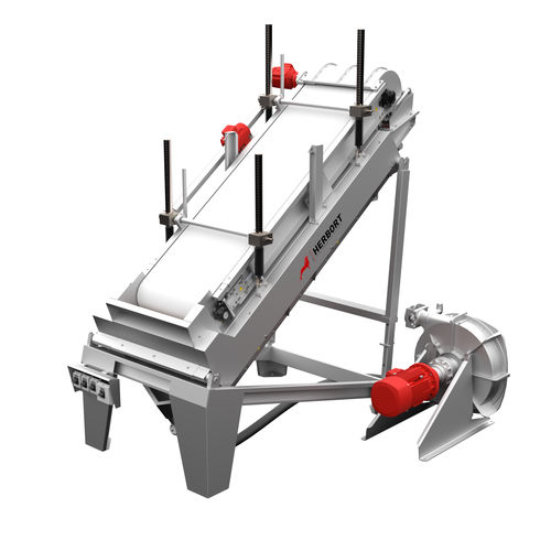 Cepilladora de banda - HIBB - Herbort - Reclinable