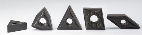 Plaquita de torneado de carburo - CNMG120408 - OKE Precision Cutting Tools Co., Ltd. - para acero