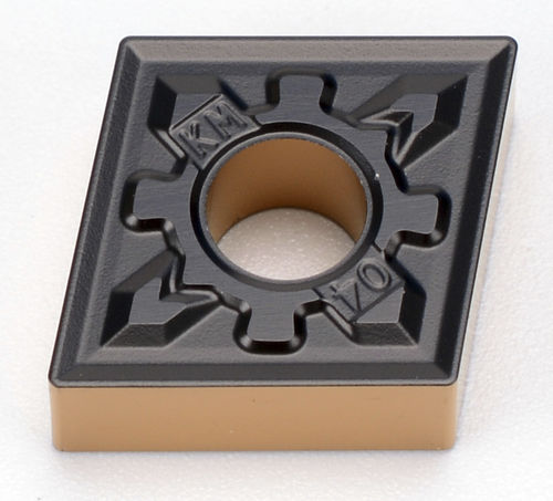 Plaquita de corte intercambiable de torno - OKM series - OKE Precision Cutting Tools Co., Ltd. - de carburo / para hierro fundido / de 2 caras