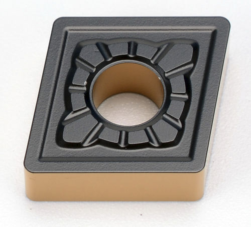 Plaquita de corte intercambiable de torno - OKR series - OKE Precision Cutting Tools Co., Ltd. - de carburo monobloque / para hierro fundido / de 2 caras