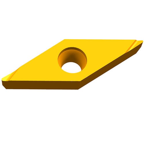 Plaquita de corte positiva - VCGT110301L-JF - OKE Precision Cutting Tools Co., Ltd. - para piezas pequeñas / de clase G