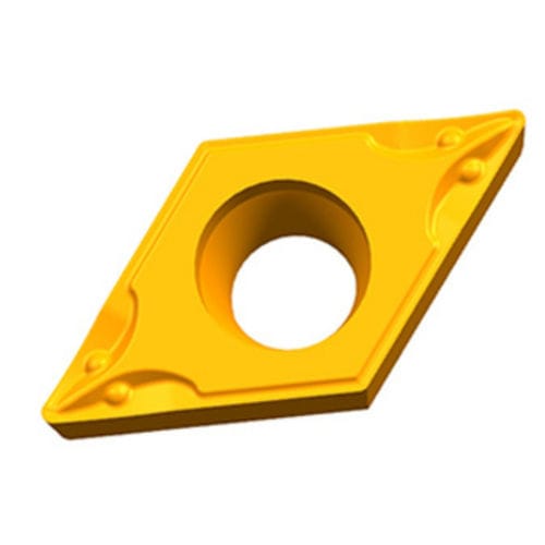 Plaquita de torneado negativa - DCMT-OTM - OKE Precision Cutting Tools Co., Ltd. - de carburo / para acero
