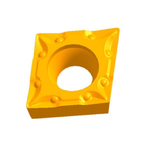 Plaquita de corte intercambiable de torno - CCMT-OTR  - OKE Precision Cutting Tools Co., Ltd. - para desbaste / de carburo / de acero