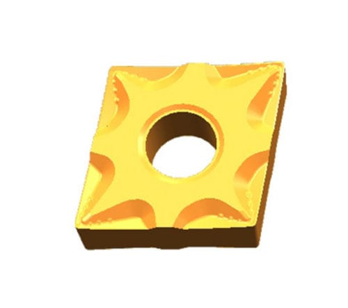 Plaquita de torneado negativa - CNMG-OMF - OKE Precision Cutting Tools Co., Ltd. - de carburo / para acero inoxidable / bilateral