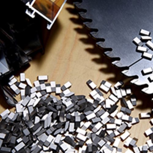 Plaquita de corte para hoja de sierra circular - OKE series - OKE Precision Cutting Tools Co., Ltd. - de carburo / para aluminio / de hojas