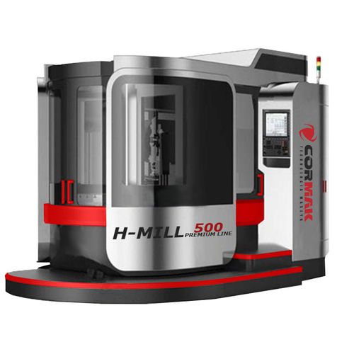 Centro de mecanizado CNC 3 ejes - H-MILL500 - Cormak - horizontal / de alta precisión