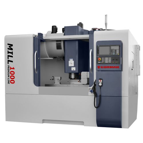 Centro de mecanizado 3 ejes - MILL1000 - Cormak - vertical / BT 40 / 24 herramientas