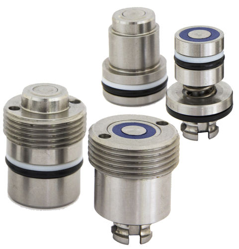 Racor neumático - ICME / ICNI - Inosol - hidráulico / push-to-lock / de acero inoxidable
