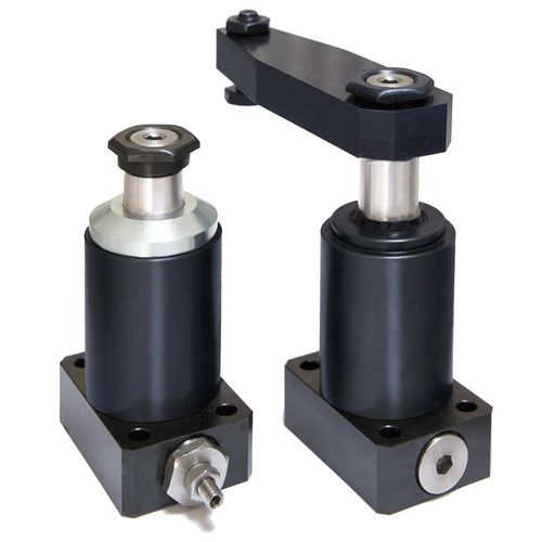 Dispositivos de apriete pivotante - ISCC series - Inosol - hidráulico / de piezas para procesar / de doble efecto