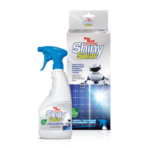 Detergente para panel solar - Shiny Solar - Raytech S.r.l.