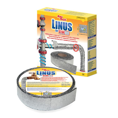 Cinta de aislamiento térmico - Linus - Raytech S.r.l. - de caucho / autoadhesiva