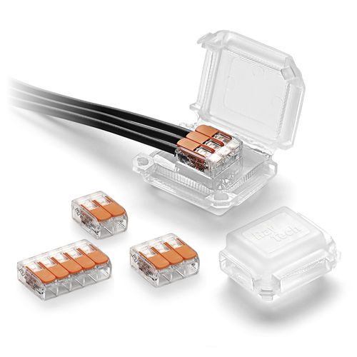 Conexión de cables aislada - Happy Joint - Raytech S.r.l. - de plástico / para cable de baja tensión / con gel