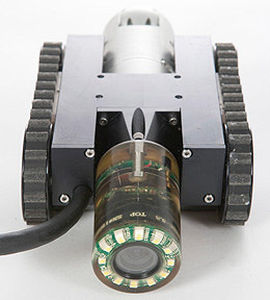 Robot de inspección de orugas - NanoMag™ - Inuktun InCommand Robotics LLC - funcionamiento vertical / magnético / en miniatura