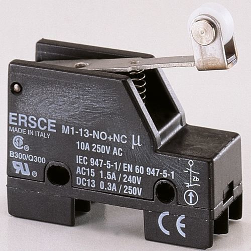 Interruptor de posición en miniatura - M313NONC - BREMAS BETTER SWITCHES - IP40 / compacto / para la industria