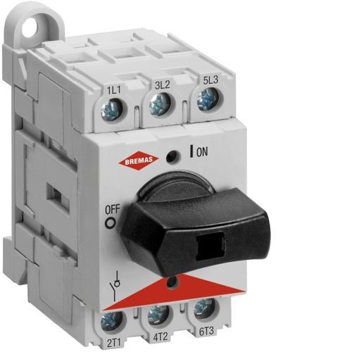 Interruptor seccionador de baja tensión - DS0323BFCD - BREMAS BETTER SWITCHES - 3 polos / AC / en riel DIN