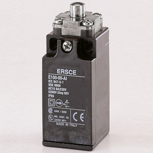 Interruptor de final de carrera para actuador - E10000AI - BREMAS BETTER SWITCHES - IP66 / de seguridad / con émbolo