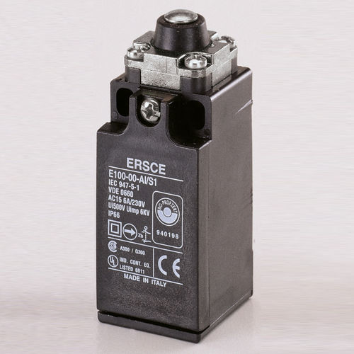 Interruptor de final de carrera para actuador - E10000AMS1 - BREMAS BETTER SWITCHES - IP66 / de seguridad / con émbolo