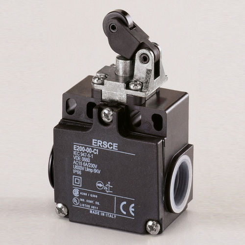 Interruptor de final de carrera para actuador - E20000CI - BREMAS BETTER SWITCHES - de seguridad / con palanca de rodillo / para la industria