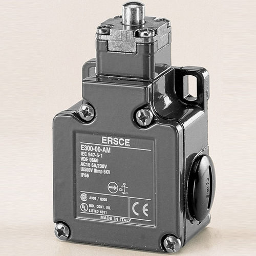 Interruptor de final de carrera para actuador - E30000AM - BREMAS BETTER SWITCHES - IP66 / de seguridad / con émbolo